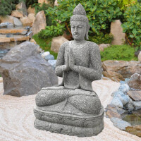 Buddha Figur Bidhannagar mit Geste der Demut