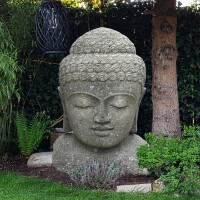 Buddha Figur Büste Barasat
