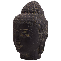 Buddha Büste Howrah Steinguss frostbeständig antik