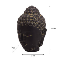 Buddha Büste Noidu Steinguss frostbeständig 10cm f