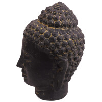 Buddha Büste Steinguss frostbeständig für Gar