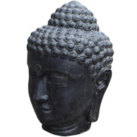 Buddha Büste Stemia Steinfigur 5