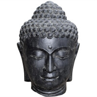 Buddha Büste Stemia Steinfigur