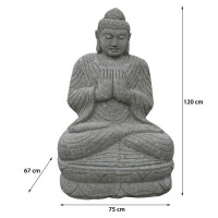 Buddha Figur Chapra Sitzend 7