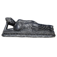 Liegender Buddha Bhilai Steinguss frostbeständig 160x52