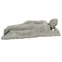 Buddha Figur Etawah Liegend Skulptur
