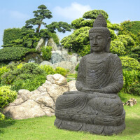 Buddha Figur Haldia mit Dhyana Geste 2