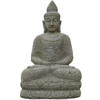 Buddha Figur Haldia mit Dhyana Geste 7