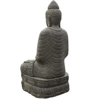 Buddha Figur Haridwar Naturstein Erdberührung frostfest