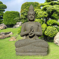 Buddha Figur Murwara Rad Drehen Geste