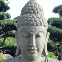 Buddha Figur Nagercoil mit Geste der Erleuchtung 2