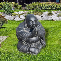 Buddha Figur Strynz mit Anjali Geste 3