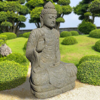 Buddha Figur Ganganagar mit Geste der Furchtlosigkeit 4