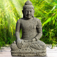 Buddha Figur Kharagpur Bhumisparsha Mudra Statue 1