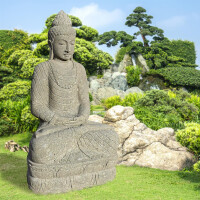 Buddha Figur Mango in Gebetshaltung 1