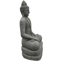 Buddha Figur Mirzapur Erdberührung 3