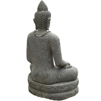 Buddha Figur Mirzapur Naturstein Erdberührung frostbest