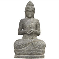 Buddha Figur Nagar mit Dharmachakra Mudra 4