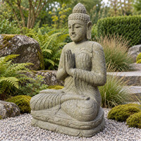 Buddha Figur Pali mit Geste der Demut 2