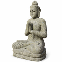 Buddha Figur Pali mit Geste der Demut