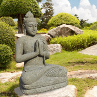 Buddha Figur Pali mit Geste der Demut 2