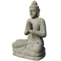 Buddha Figur Pali mit Geste der Demut 1