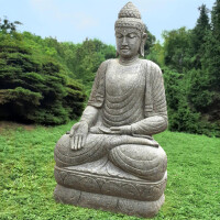 Buddha Figur Puri mit Bhumisparsha Geste Skulptur