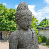 Buddha Figur Rourkela mit Erdberührung 4