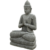 Buddha Figur Uluberia mit Anjali Mudra 3