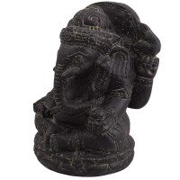Ganesha Figur Hindugott Steinguss frostbeständig 21x23x31cm