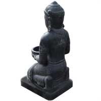 Gartenskulptur Kniende Göttin Steinguss frostbestä