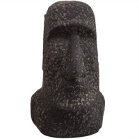 Osterinsel Moai Figur Steinguss frostbeständig 19x20x30