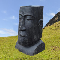 Pflanzgefäß Hinduistische Göttin Prija Steinguss frostbeständig 45x60x100cm