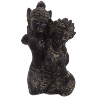 Steinskulptur Rama und Sita Torso 200cm Steinguss frostbeständig