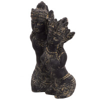 Steinskulptur Rama und Sita Torso 200cm Steinguss frostbest&