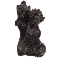 Steinskulptur Rama und Sita Torso 200cm Steinguss frostbest&