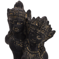 Steinskulptur Rama und Sita Torso 200cm Steinguss frostbest&