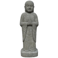 Shaolin Mönch Figur Avadi mit Geste der Demut