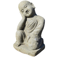 Shaolin Mönch Figur Junagadh Skulptur 4