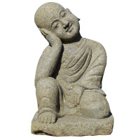 Shaolin Mönch Figur Junagadh Skulptur 5