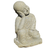 Shaolin Mönch Figur Junagadh Skulptur 6