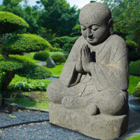Shaolin Mönch Figur Kakinada Statue