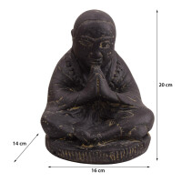 Shaolin Mönch Figur Quenx mit Anjali Mudra 4