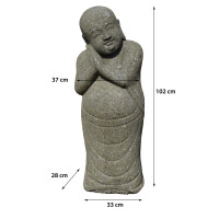 Shaolin Mönch Figur Mathura Zen 3