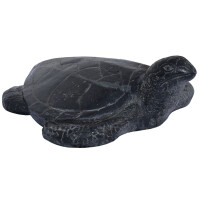 Garten Tierskulptur Wasserschildkröte Hubballi aus Stein