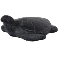 Garten Tierskulptur Wasserschildkröte Hubballi aus Stei