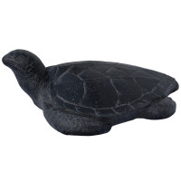 Garten Tierskulptur Wasserschildkröte Hubballi aus Stei